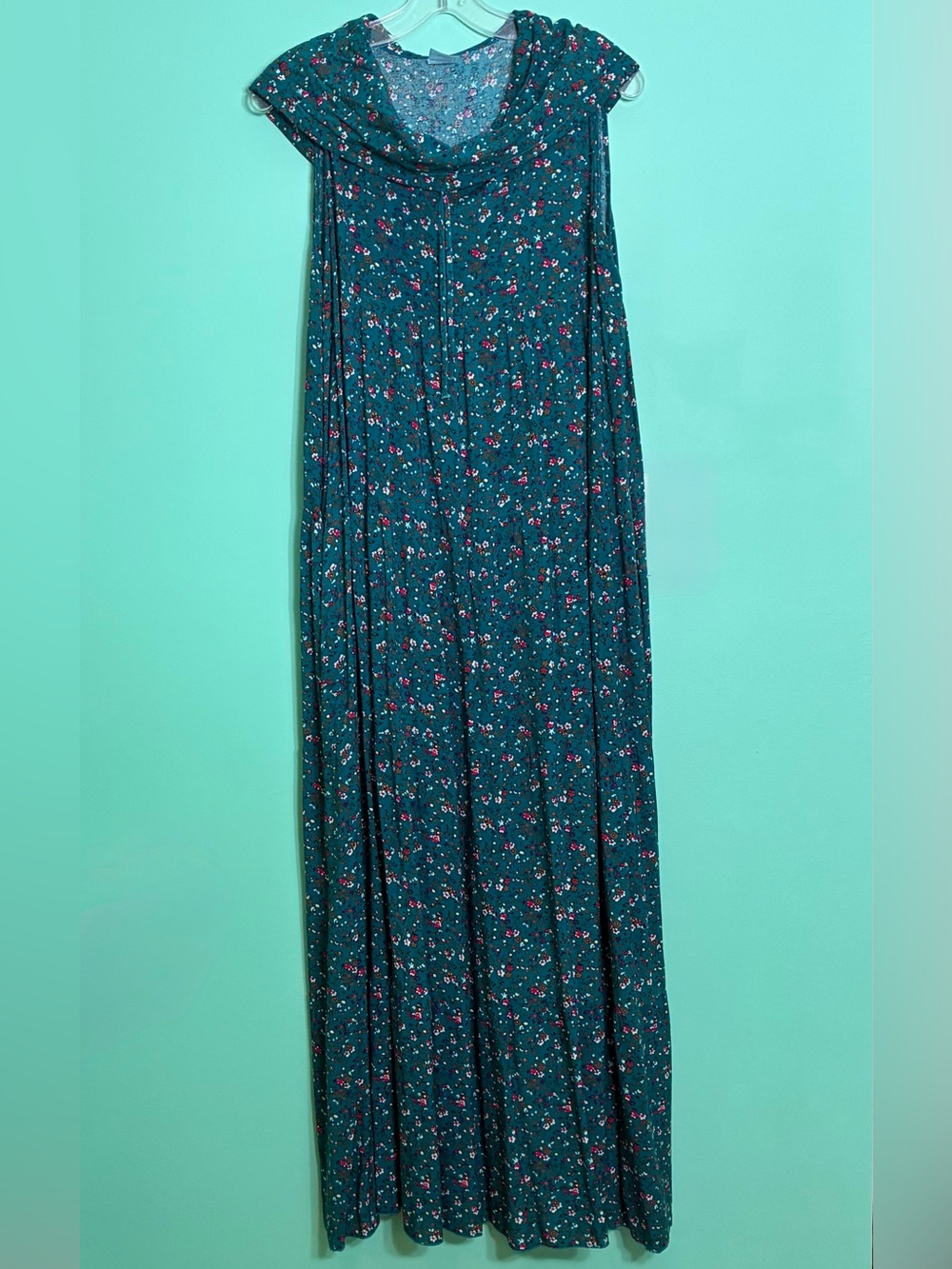 Boho Tiered Floral Maxi Dress - Picture 6 of 16